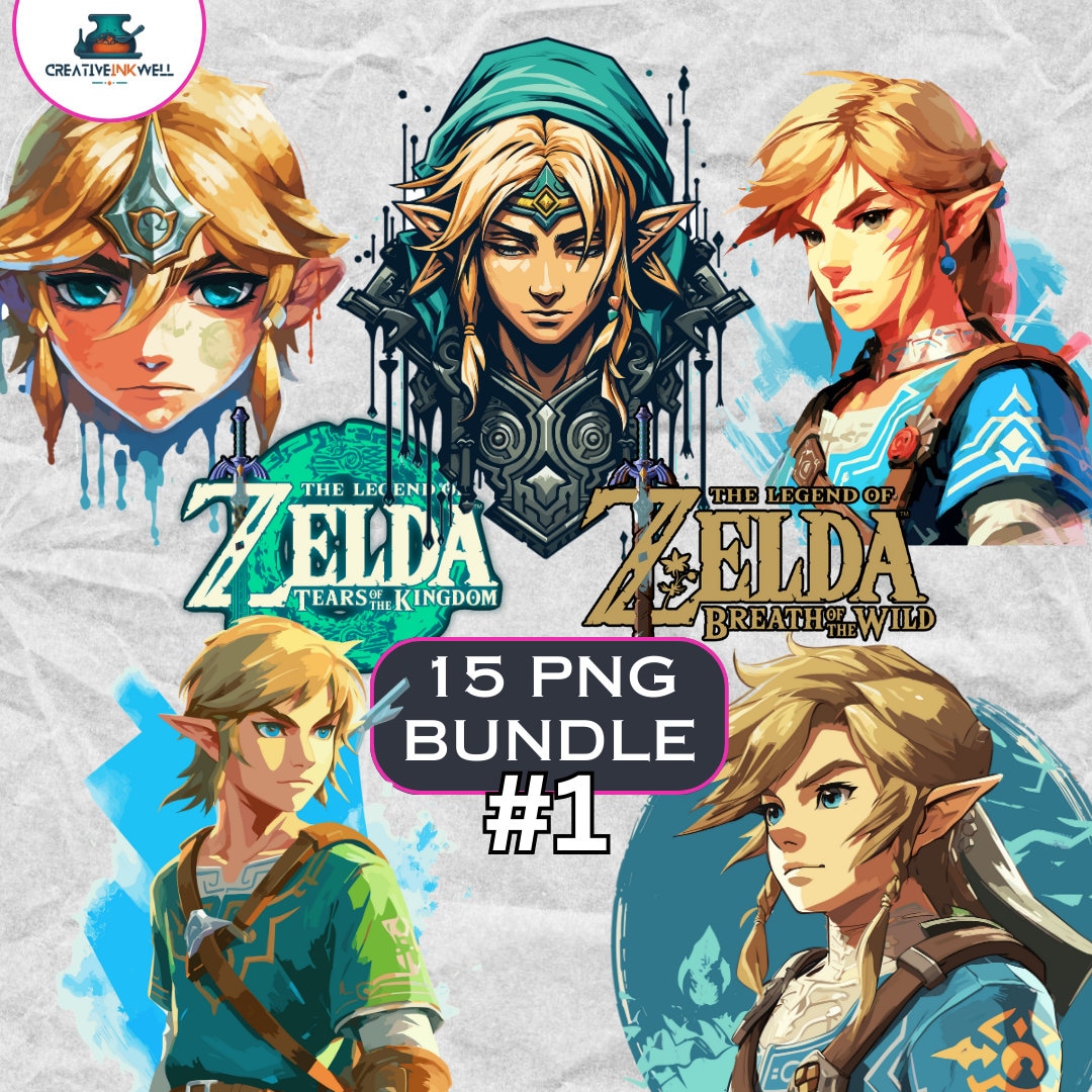 Legend of Zelda Clip Art Package 1 Breath of the Wild & - Etsy