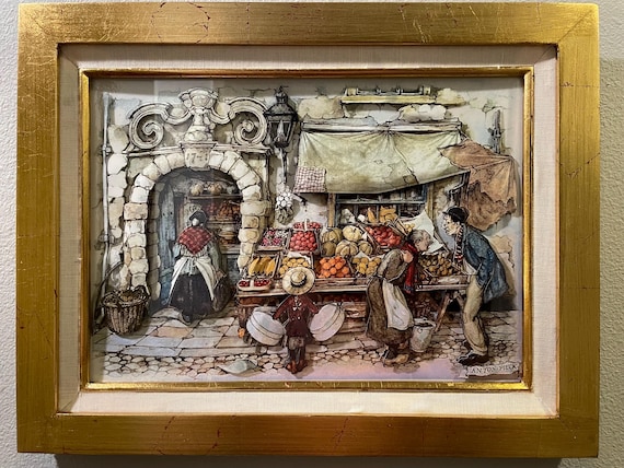 Anton Pieck 3D Framed Diorama - Etsy