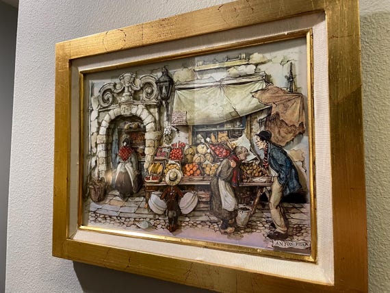 Anton Pieck 3D Framed Diorama - Etsy