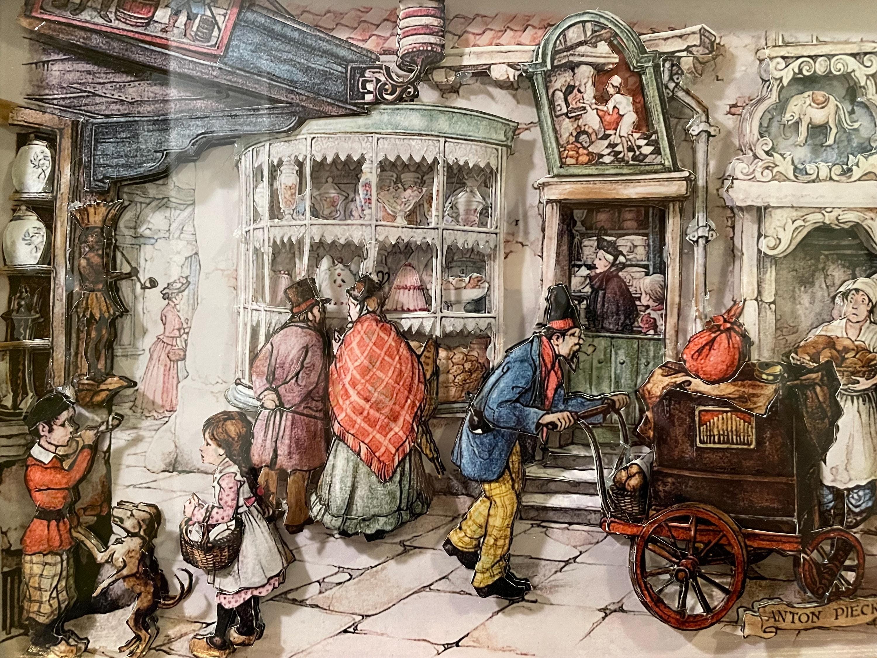 Anton Pieck 3D Framed Diorama - Etsy