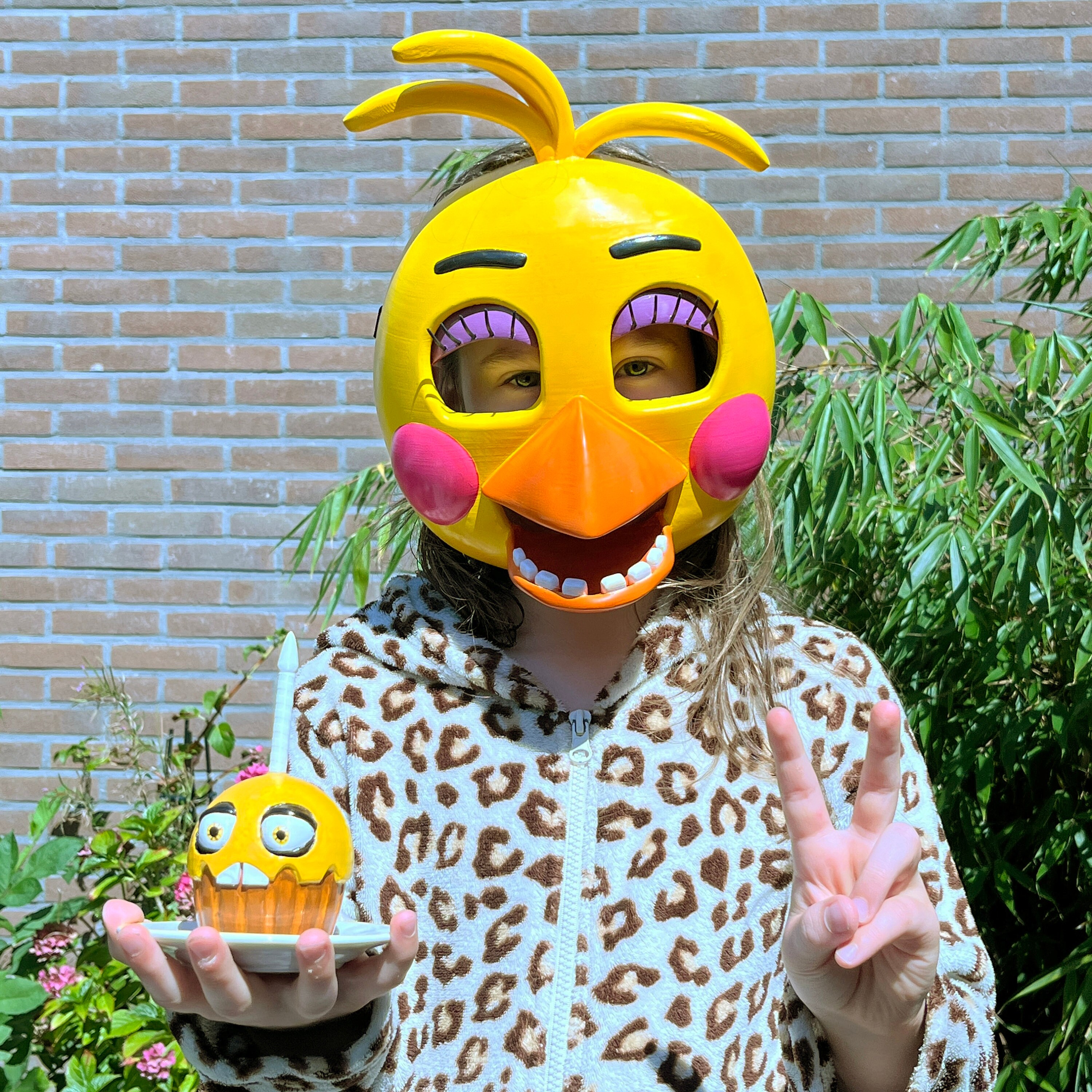 Toy Chica Mask Five Night's at Freddy's STL Files for - Etsy