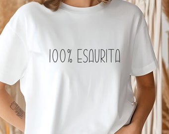 Funny exhausted tshirt, italian text tee, funny mom woman shirt, cotton unisex shirt, gift idea for her, funny gift idea for mothers