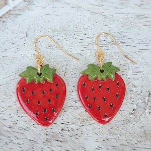 Strawberry Earrings