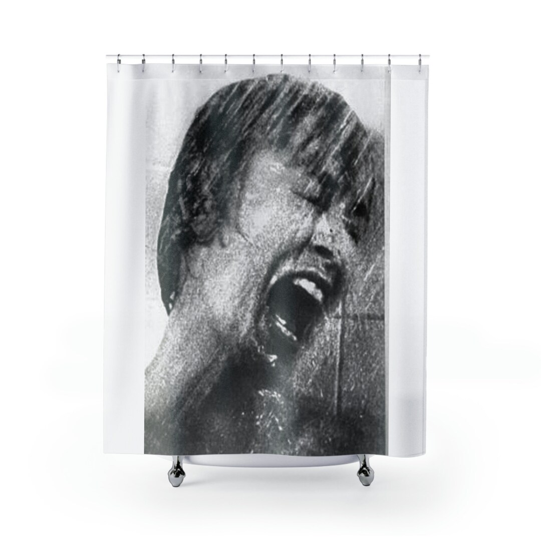 Shower Curtains Psycho Shower Curtain Hitchcock Films Etsy