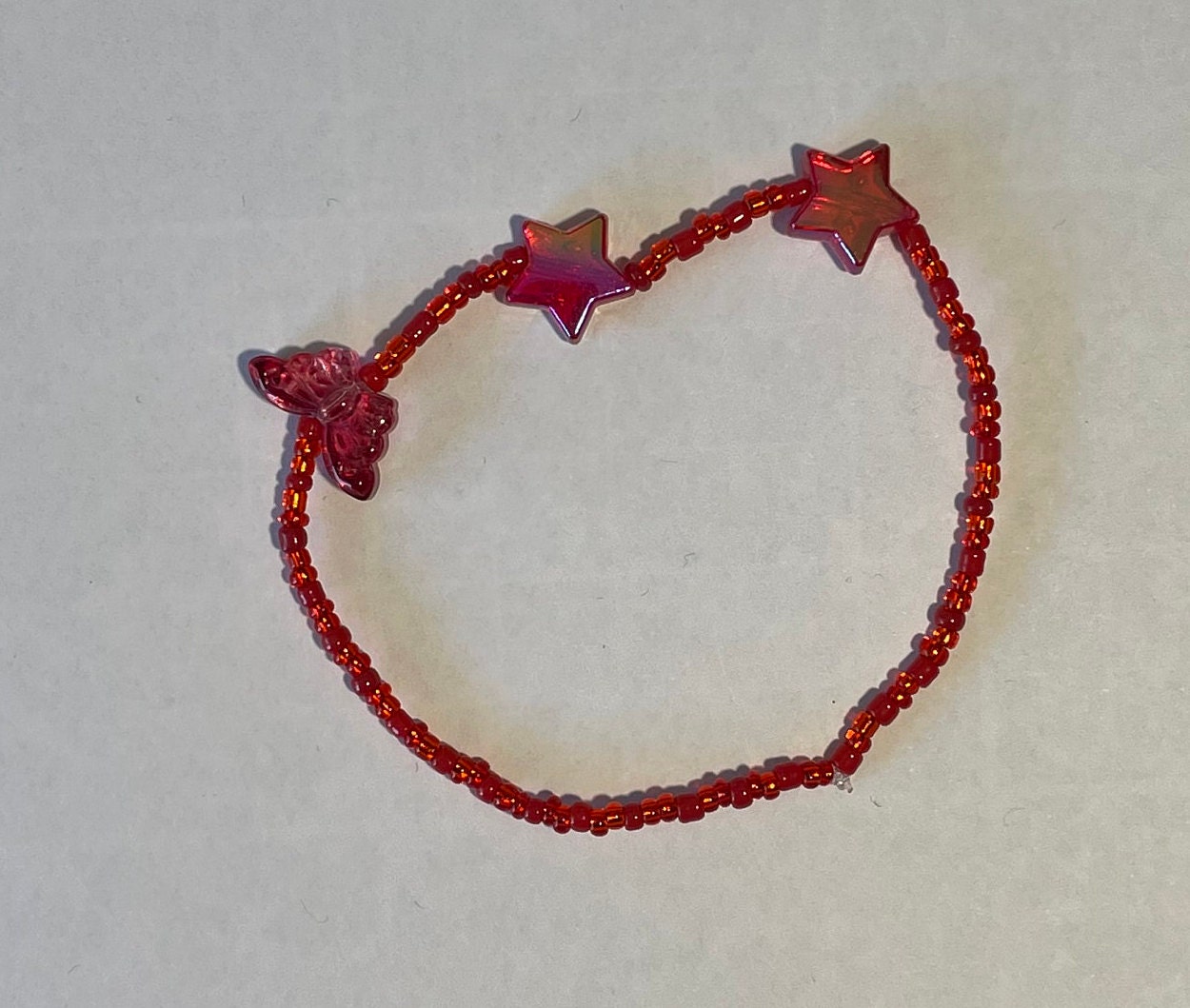 XIAQUJ Hand Woven Butterfly Pendant Bracelet Adjustable New Year Red Rope  Bracelet Bracelet with Red Rope Butterfly Pendant Bracelets G