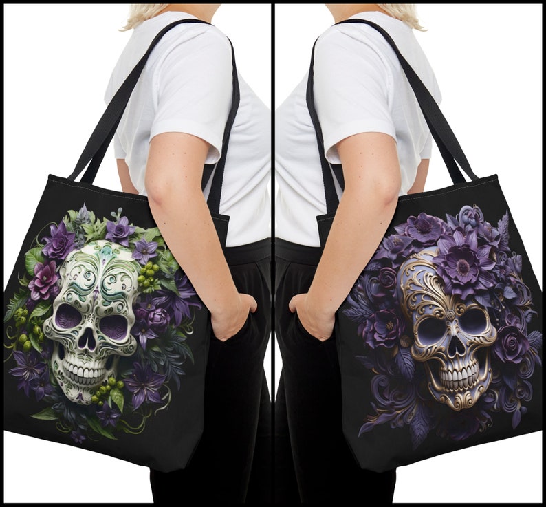 Floral Skulls CLIPART Bundle 3D Embossed Skulls PNG Pack Digital ...