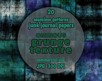 Sfondi con texture grunge – Carta digitale senza soluzione di continuità gotica e malinconica (JPG)