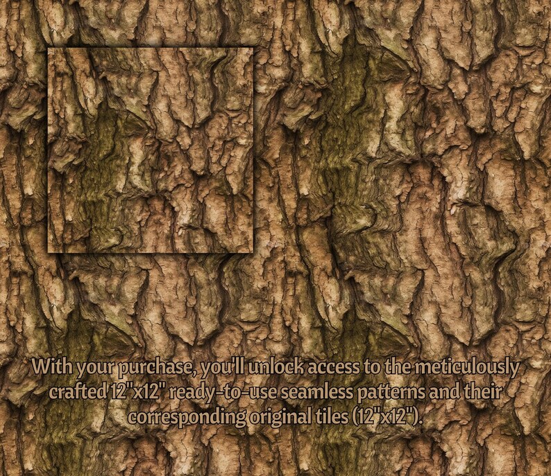 10 Tree Bark Textures Digital Papers JPEG Printable Seamless Patterns - Etsy