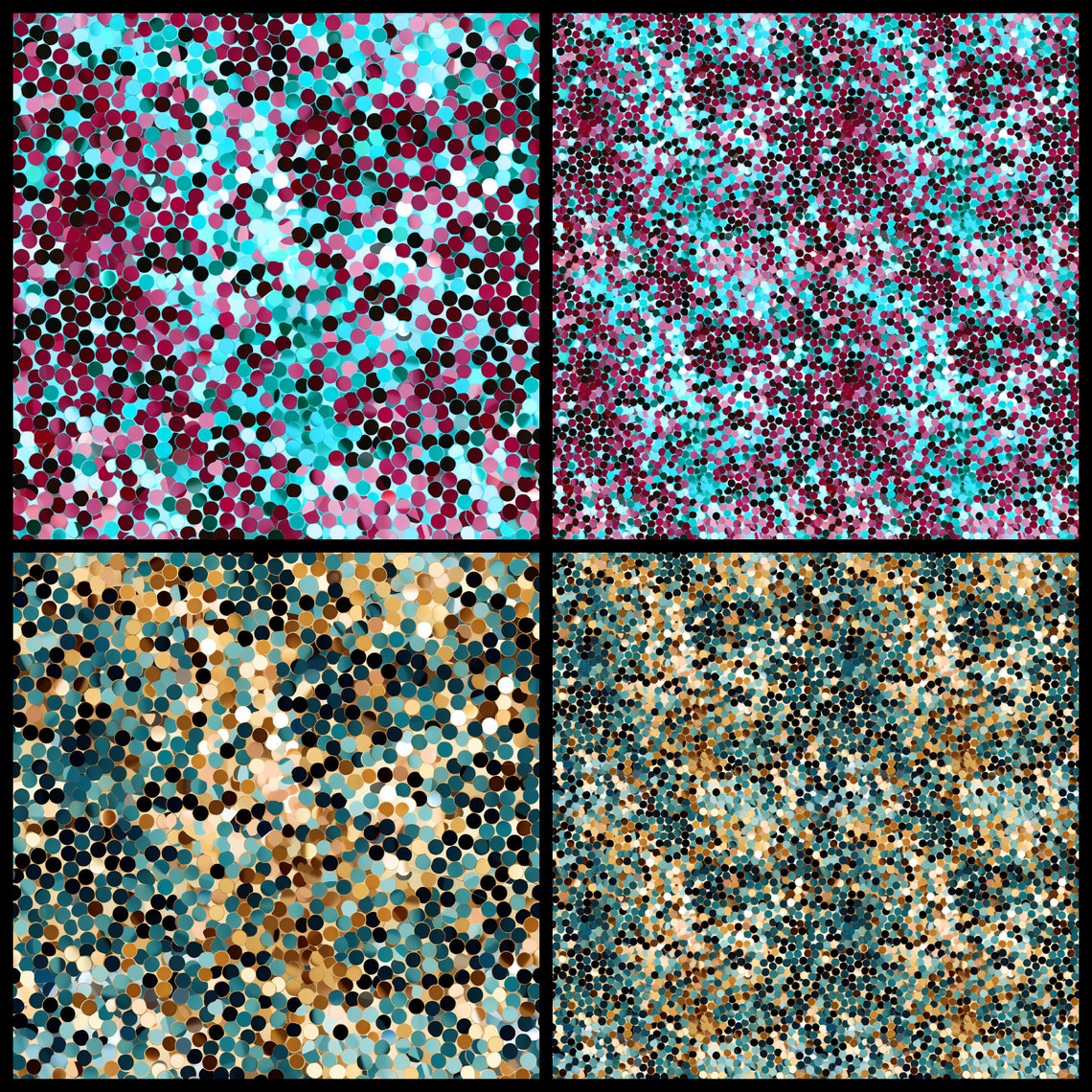Sequin Texture Unity Sequin Textures, Seamless Digital Papers (digital Download) - Etsy
