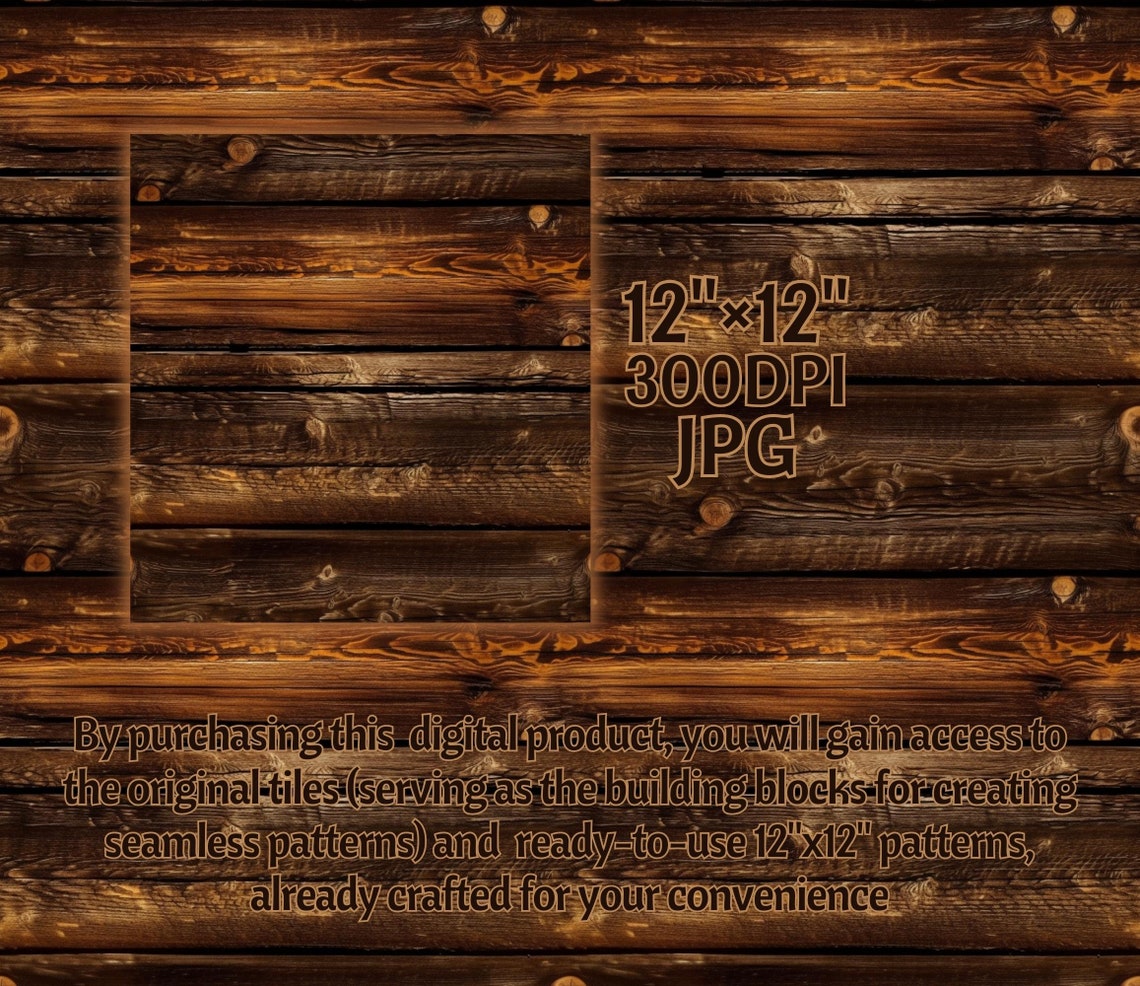 Barnwood DIGITAL Papers Printable Rustic Woodgrain SEAMLESS Patterns ...