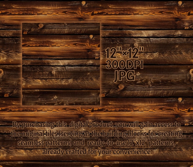 Barnwood DIGITAL Papers Printable Rustic Woodgrain SEAMLESS Patterns ...
