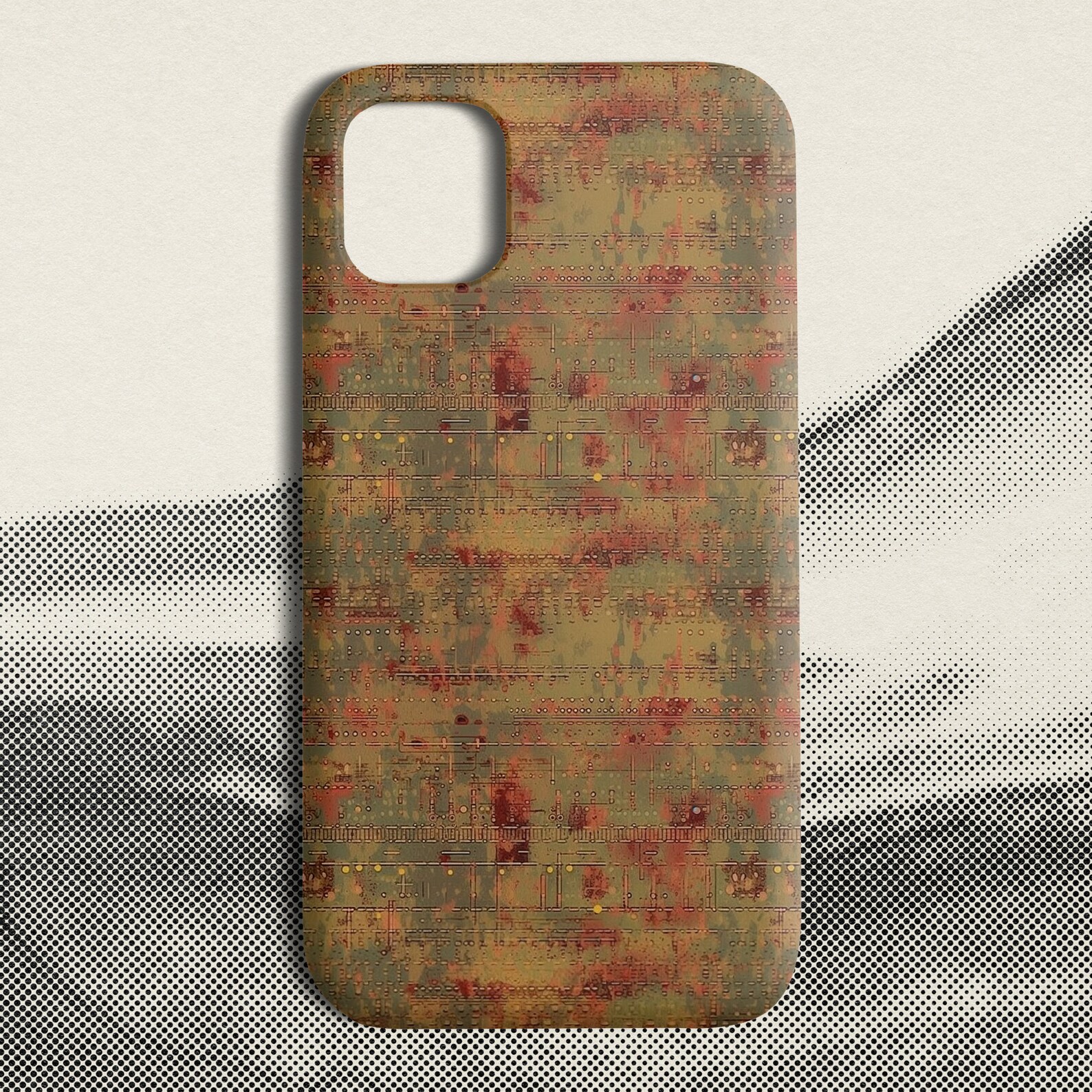 Rusty Circuitry DIGITAL Papers Printable Old Circuit Board SEAMLESS ...