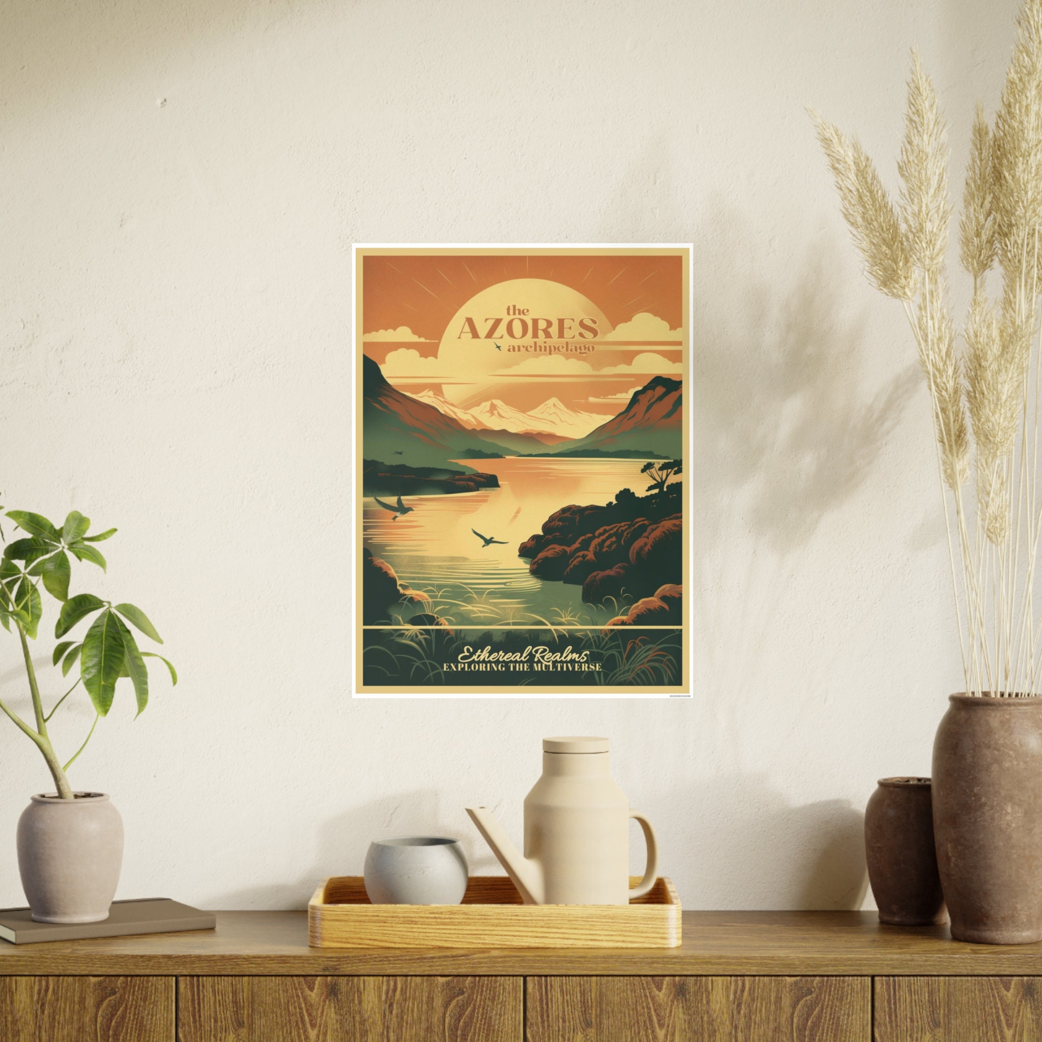 The Archipelago of the Azores Digital Print JPG PDF Printable Açores ...