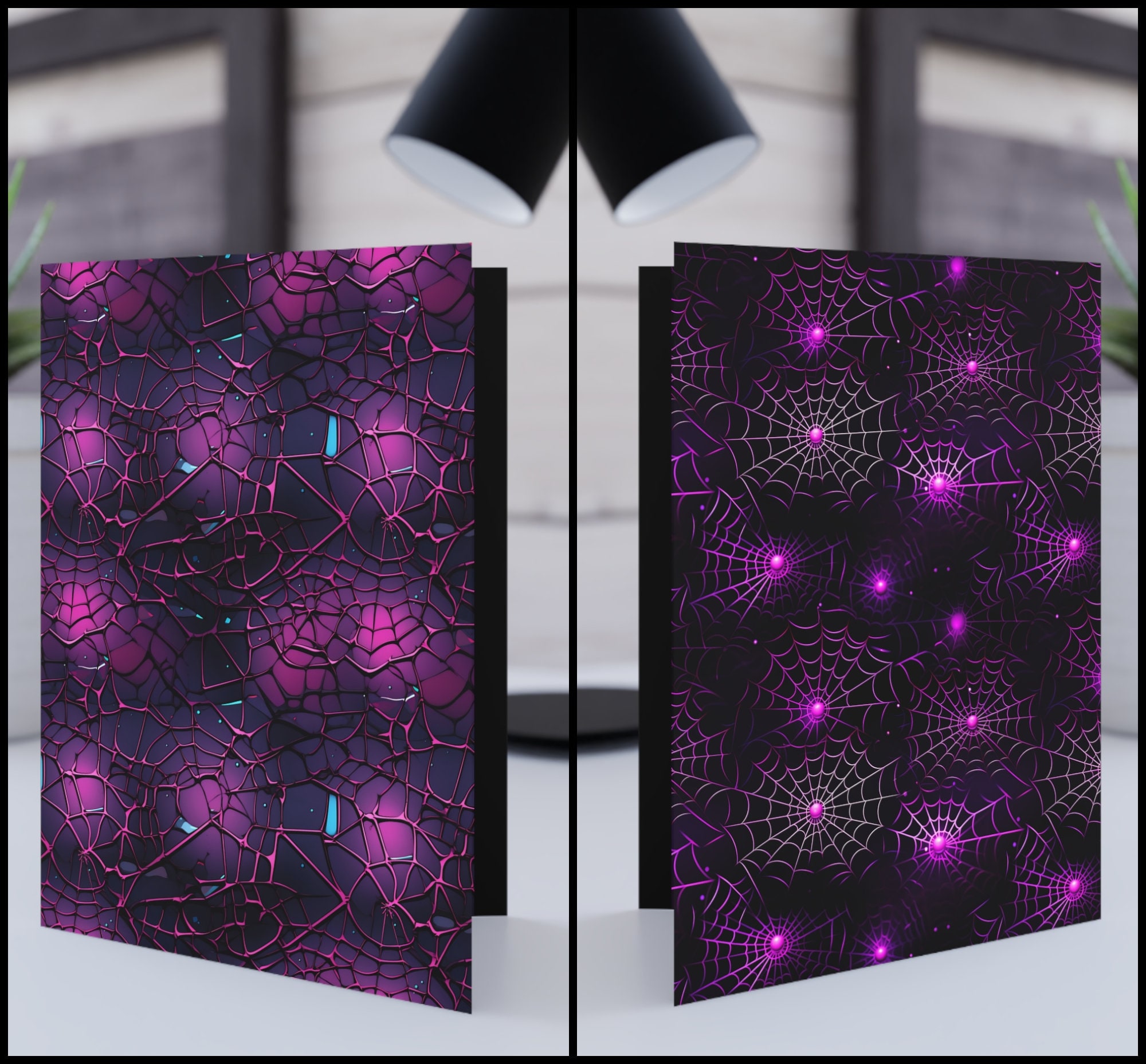 Spiderweb DIGITAL Pattern Set Printable Spider Web SEAMLESS Paper ...