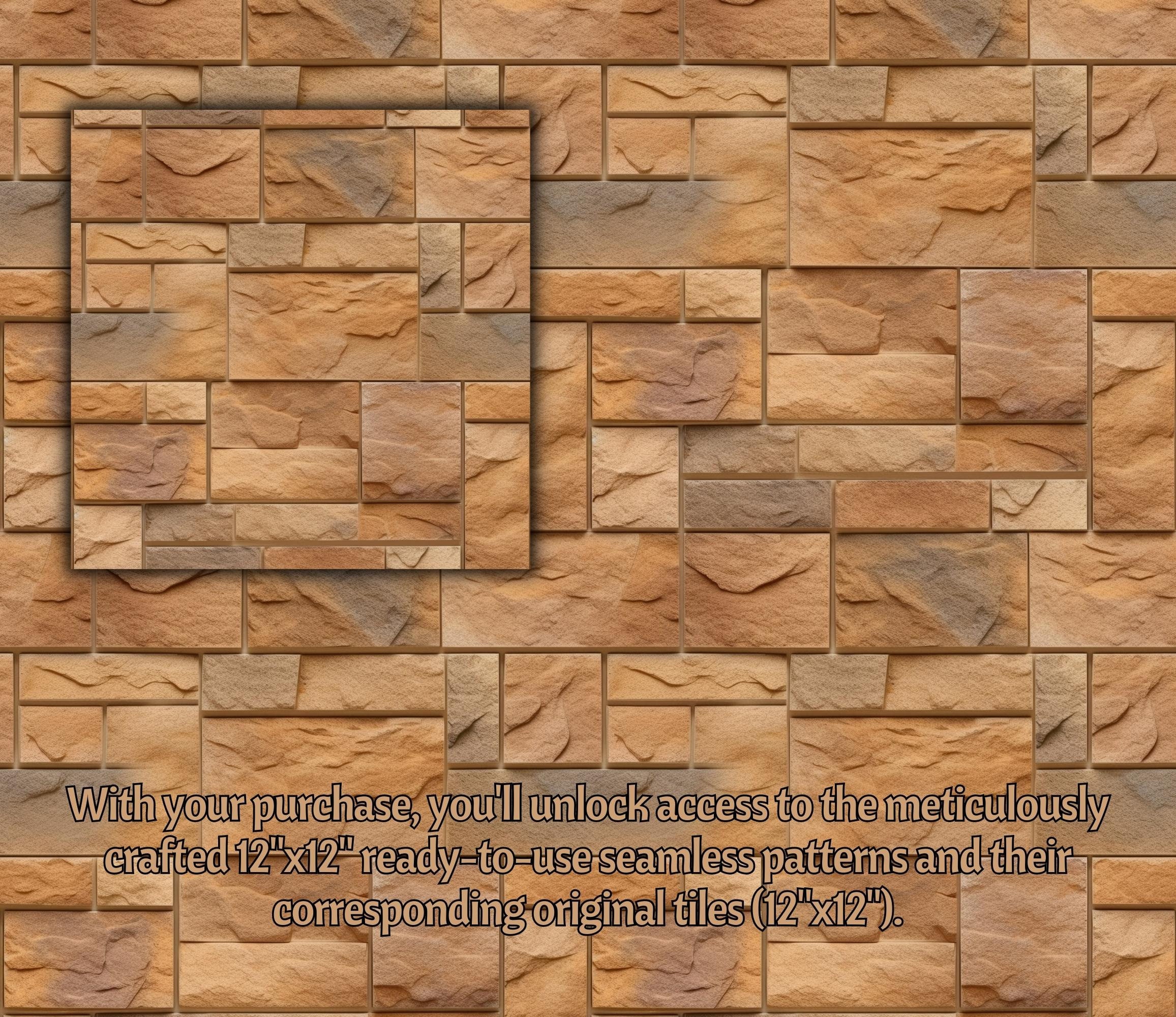 Textured Stone Cladding DIGITAL Papers, Decorative Natural Stone Walls  SEAMLESS Patterns, Realistic Stone Facade Backgrounds - Etsy, image size:2313x2000