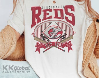 Cincinati Reds Est 1881 Vintage Baseball Fan Unisex Shirt - T-shirts Low  Price