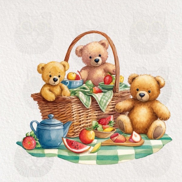 Teddy Bear Picnic - Etsy