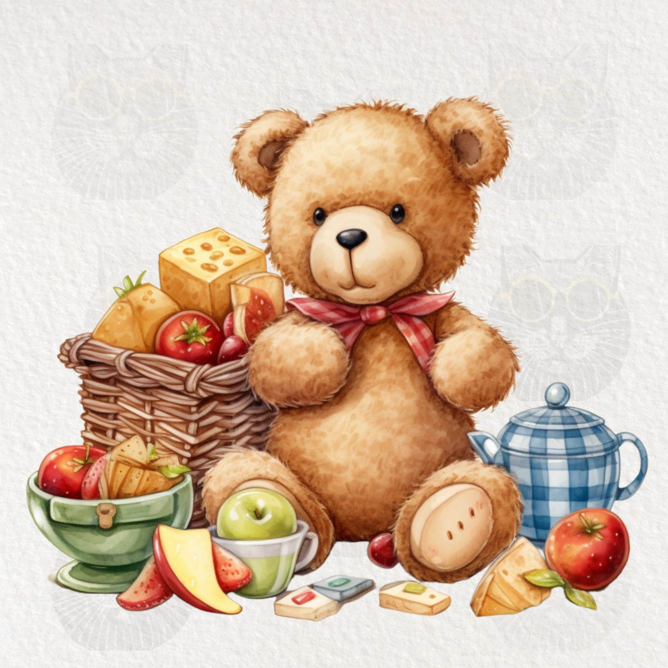 Clipart Teddy Bear Picnic
