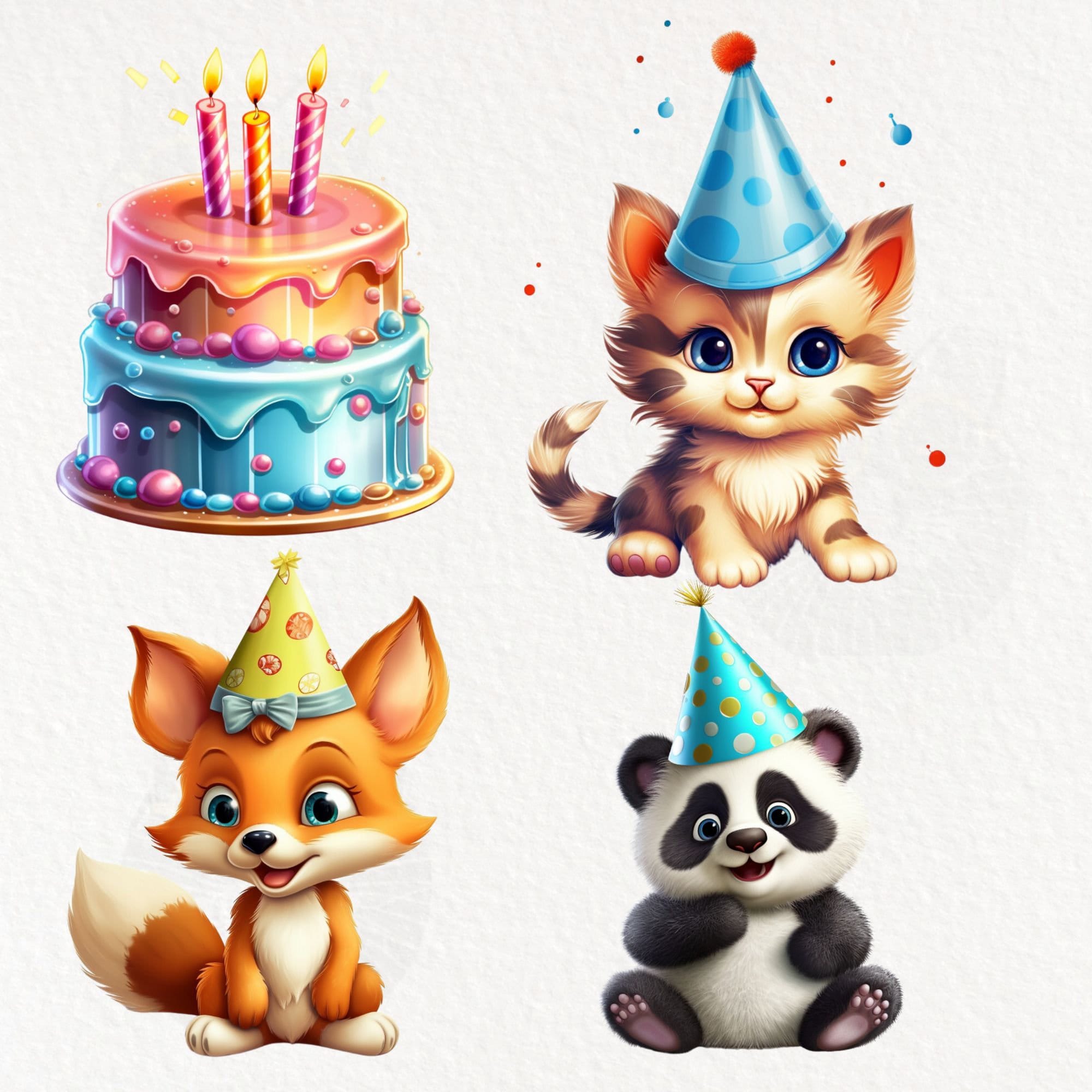 Animals Birthday Clipart Birthday Invitation Clipart Kids Etsy Animals Birthday Clipart Birthday Invitation Clipart Kids Etsy