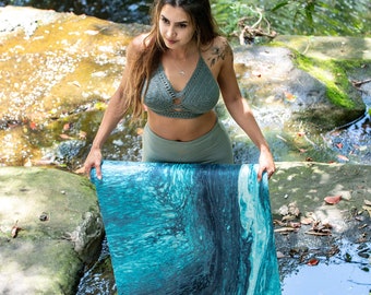 When the Ocean meets the Earth Sustainable Yoga Mat