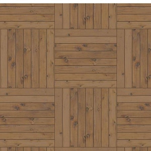1/6 1/12 1/24 1/48 Scale Dollhouse Wood Parquet Printable | Square Parquets Printable | Wood Parquet Flooring Printable | Digital PDF