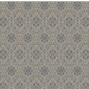 1/6 1/12 1/24 1/48 Miniature Dollhouse Matte Baroque Style Patterned Wallpapers Seamless DIGITAL Printable 0 Instant Download image 1