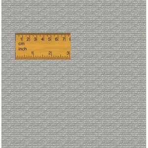 1/6 1/12 1/24 Dollhouse Miniature Gray Stones Wall Cladding DIGITAL ...