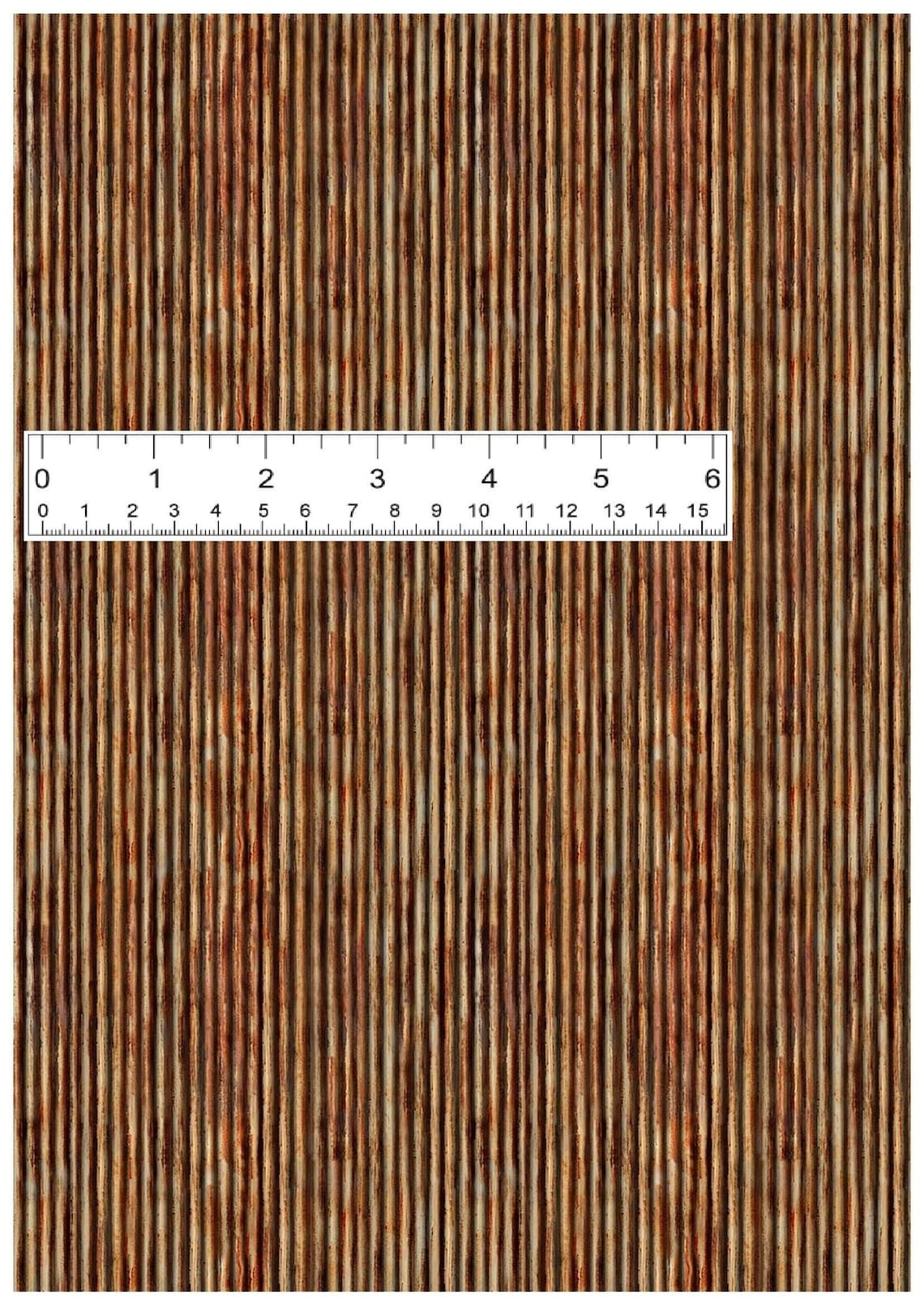 Metal Sheeting Miniature Paper Digital Dollhouse Tin Roofing Printable ...