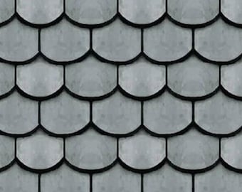Tegole In Miniatura Scala 1:35 – Terracotta Usurata, Lotto 250 Pezzi Per Tetti Di Diorami
