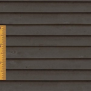 1/6 1/12 1/24 Dollhouse Miniature Dark Brown Natural Wood Exterior Siding -DIGITAL Printable Instant Download - A4 Printable Sheet