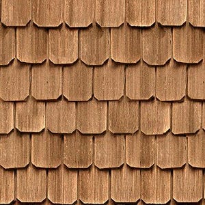 1/15 1/30 1/60 Scale Brown Cedar Shake Shingles Seamless DIGITAL Printable Sheets Instant Download