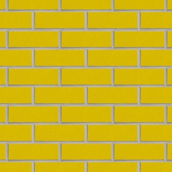 1/6 1/12 1/24 1/48 Dollhouse Miniature Mustard Yellow Glazed Brick Tiles DIGITAL Printable Seamless Sheets Instant Download