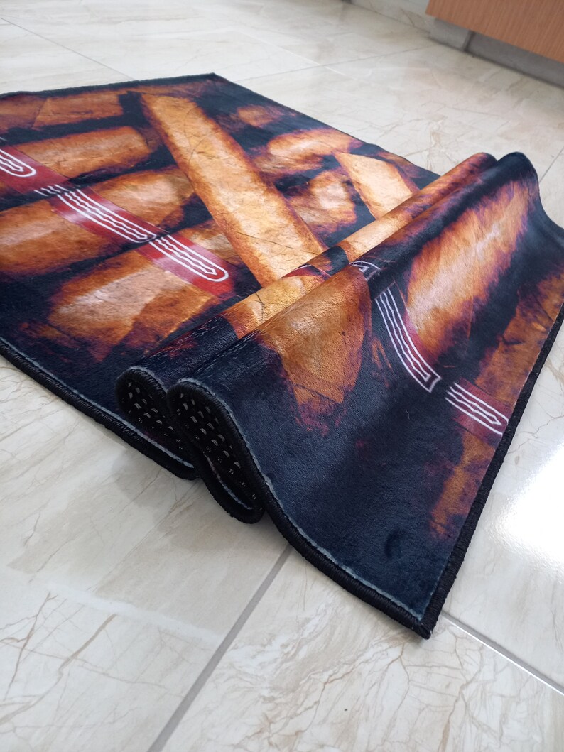 Cigars Rug Open Humidor Cigar Box Rug Cigars Area Rug Cigar Etsy