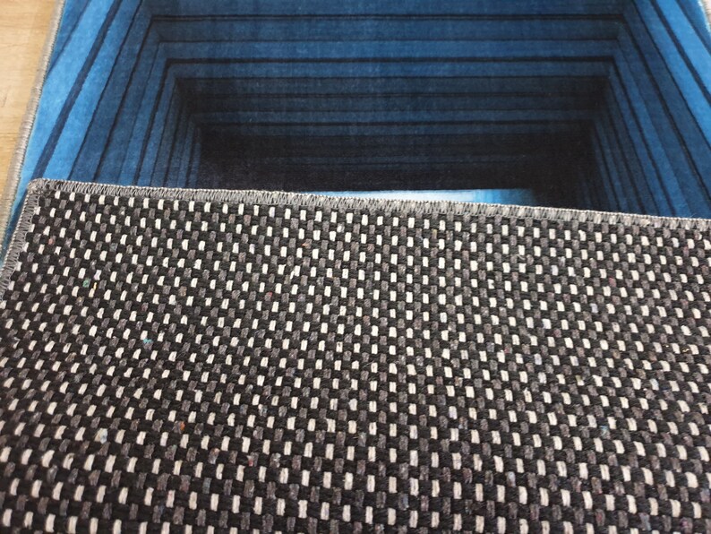 Optical Illusion Stairs Rug Stairs Illusion Rug Stairs Etsy