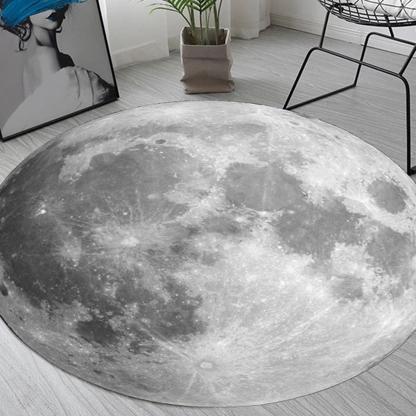 Moon Rug Etsy
