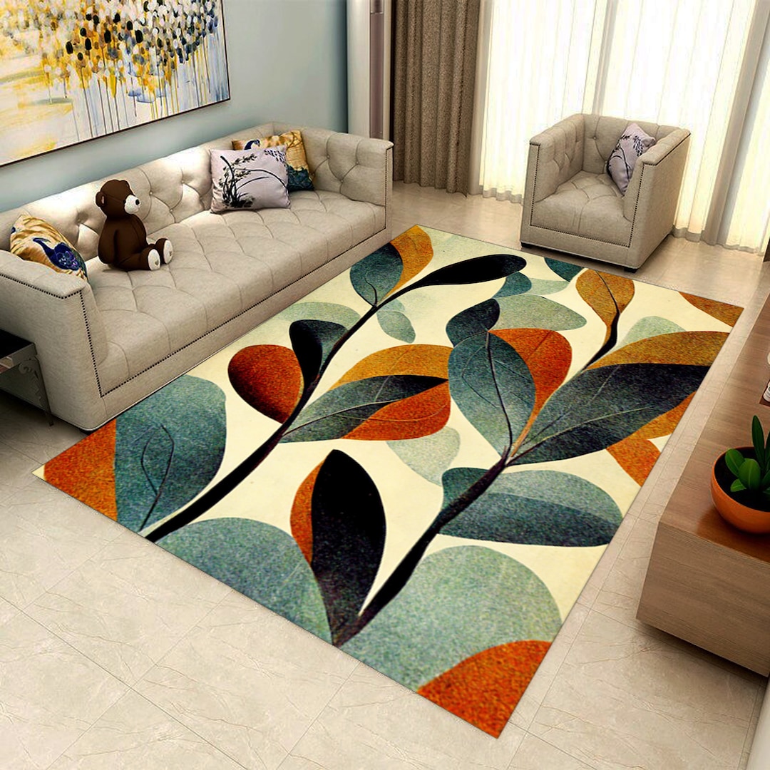 Mid Century Pattern Rug, Mid Century Modern Area Rug, Mid Century Modern Rug, Mid Century Rug