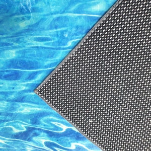 Sea Wave Rug, Beach Rug, Bright Turquoise Wave Rug, Sand Rug, Ocean ...