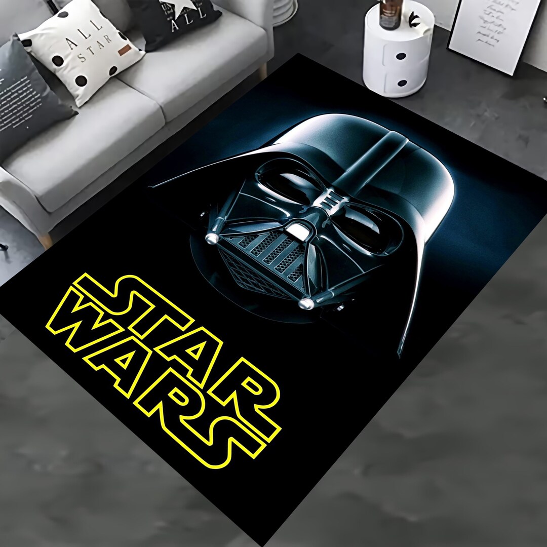 Darth Vader Area Rug, Darth Vader Rug, Star Wars Rug, Star Wars Carpet