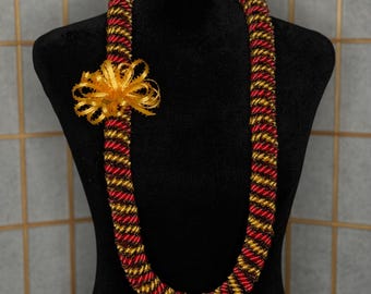 Tri-color Cigar Lei