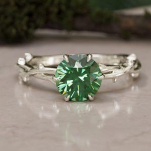 Nature Branch Engagement Ring