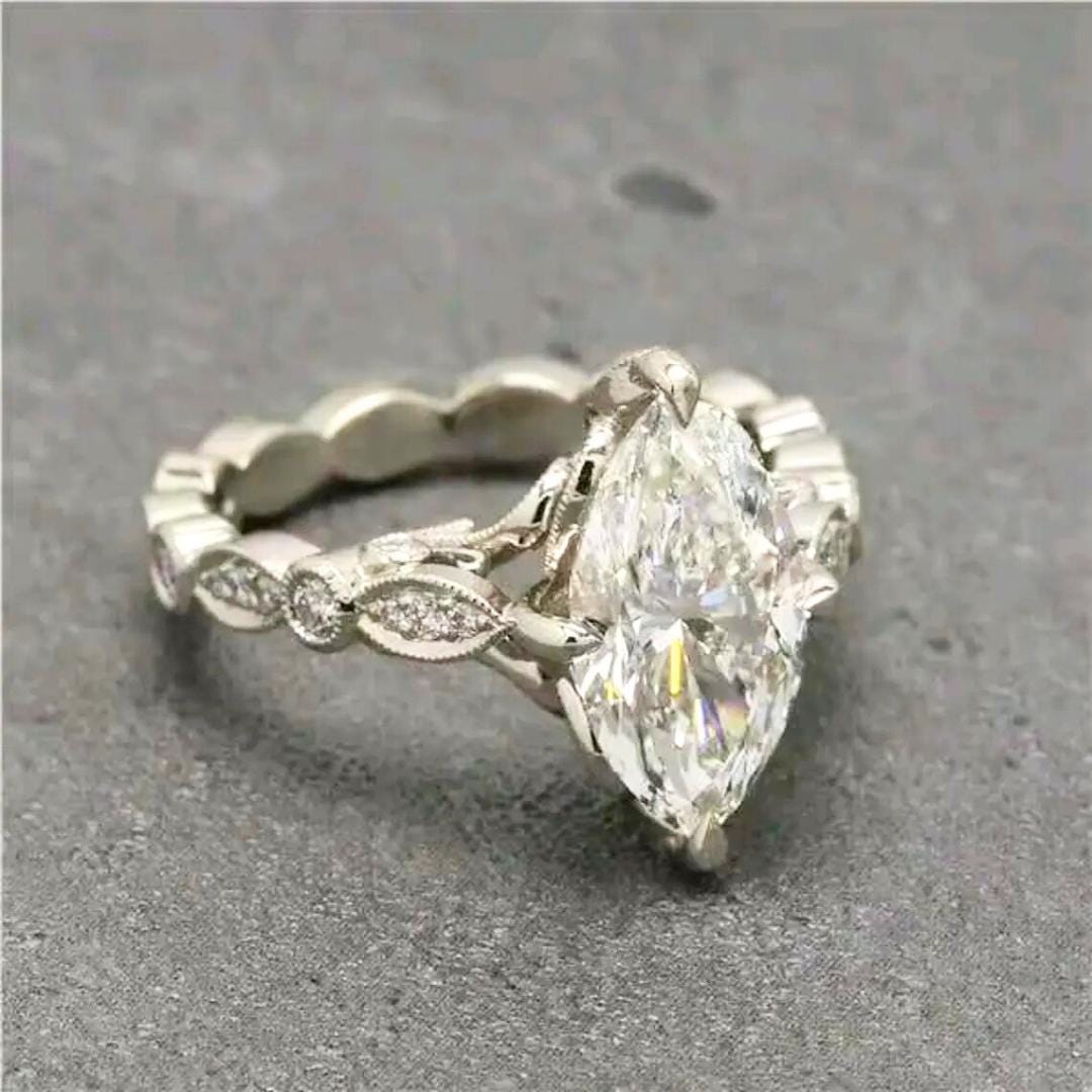 925 Sterling Silver  Elegant Ring for women  wedding ring  Anniversary Promise ring uniqe gift for her