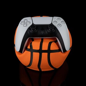Hållare för basketkontroll | 3D-utskrivet kontrollstativ | Sportskrivbordsorganisatör | Present till basketfans