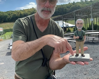 Custom bobblehead for father/Grandfather, , Make Your Own Bobble Head from photo, Custom Father Action Figure, husband bobblehead gifts