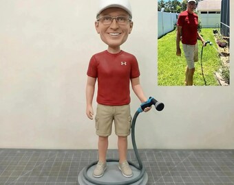 Custom men's bobblehead, Custom bobblehead for father/Grandfather/husband, Make a 3D statue for boyfriend,father's day gifts, birthday gifts
