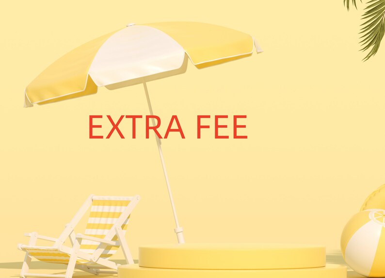 EXTRA FEE image 1