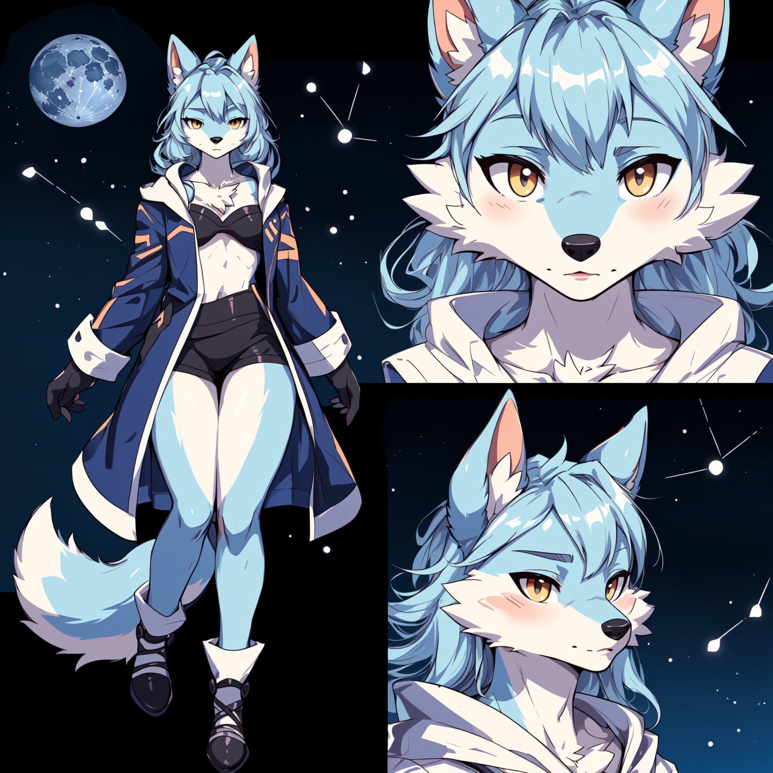 Unique Fursona Species - jmhrksr