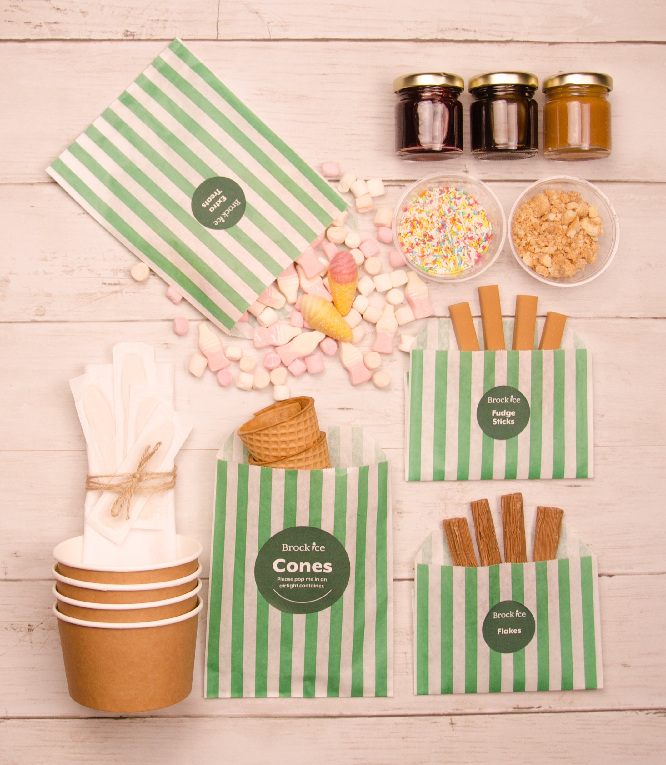 Ice Cream Sundae Kit, Ice Cream Treat Box, Ice Cream Hamper Etsy UK