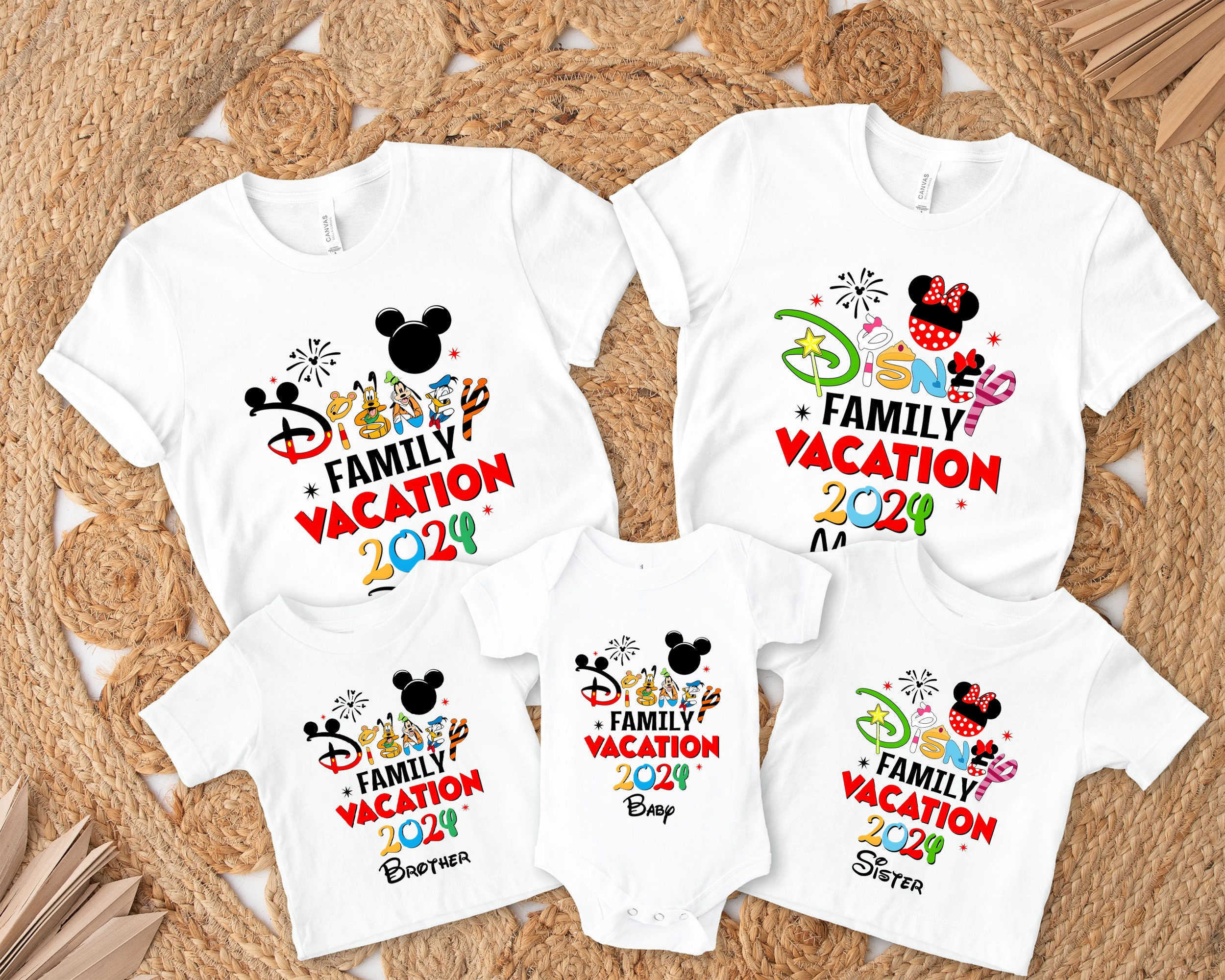 Discover Disney Family Vacation 2024 Shirts, Family Vacation 2024 Shirt, Family Shirt, Family Holiday Shirt