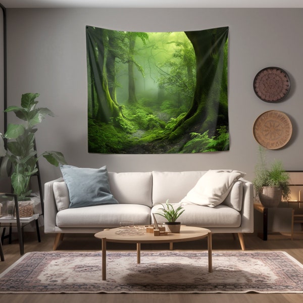 Living Room Tapestry Etsy