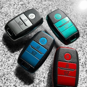 KIA Smartkey Case, Schlüsseltasche, Stinger, K900, K9, Smart Key Cover,  Schlüsselhalter, Schlüsselleder Hülle, personalisierter Schlüsselhalter -  .de
